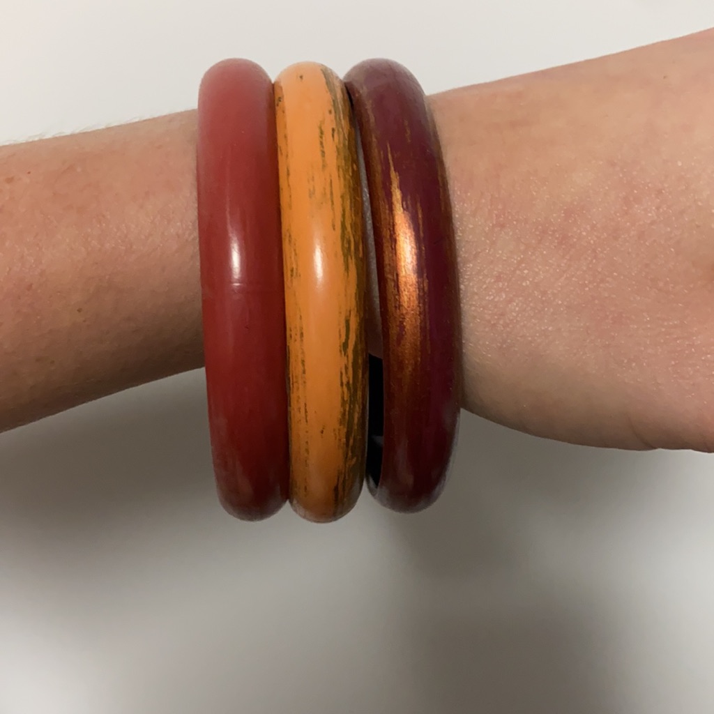 Orange & Red Bangles